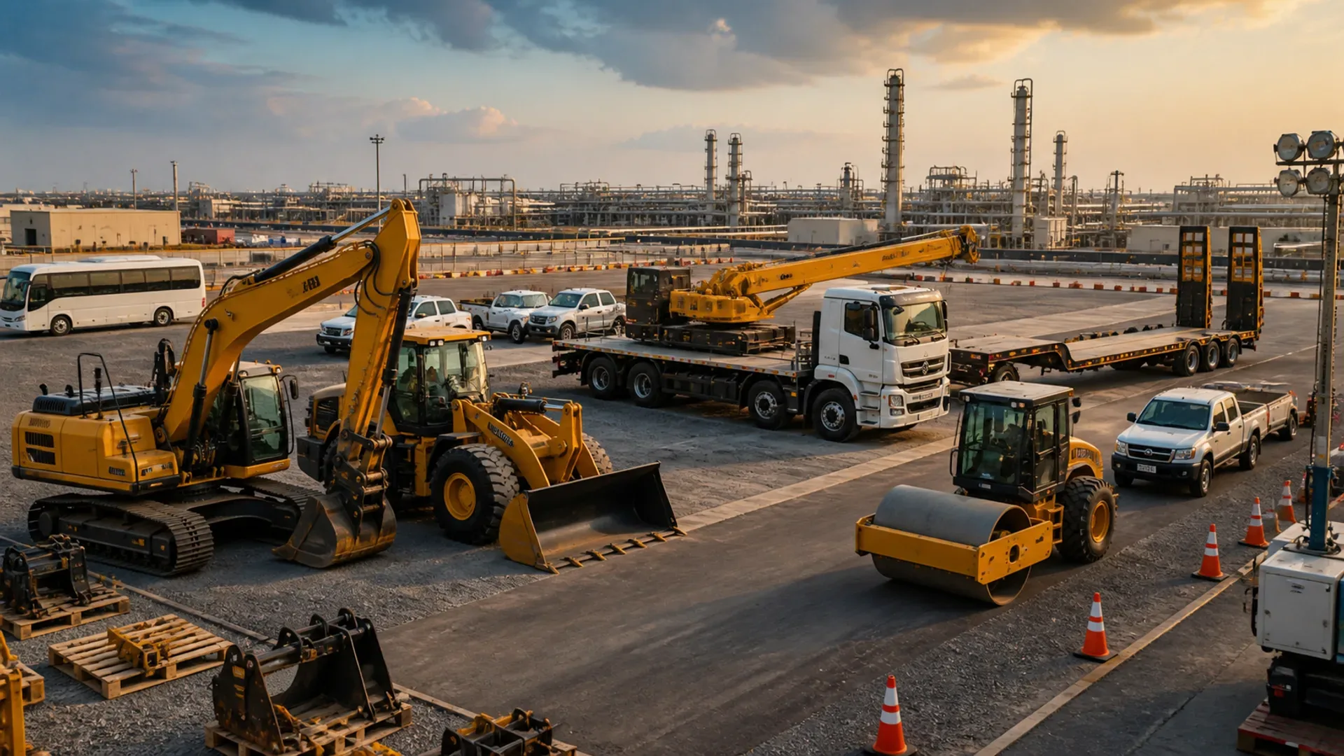 Industrial project support background
